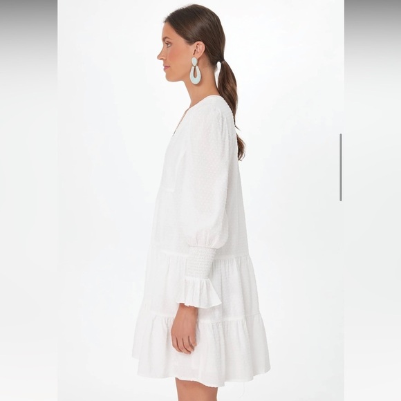 NWT Tuckernuck Pomander Place White Swiss Dot Kenzo Dress - Picture 8 of 12